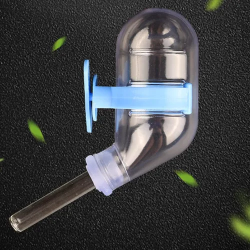 Vista 2 de Mini alimentador de botellas de agua antigoteo para hámsters, erizos, planeadores, ratas, ratas y otras mascotas y animales pequeños, dispensador