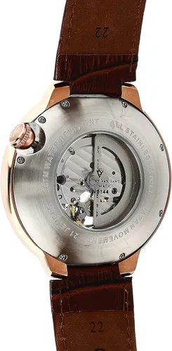 Vista 2 de Christian Van Sant CV0144 Cyclone Reloj automático analógico de cuarzo marrón para hombre, Marrón, Automático