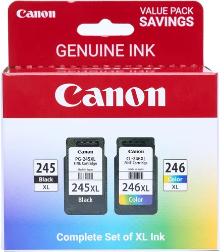 Vista 10 de Canon Paquete económico de tinta original PG-245 XL/CL-246 XL (2 cartuchos), compatible con iP2820, MG2420/2924/2920/3020/2522/2525, MX492