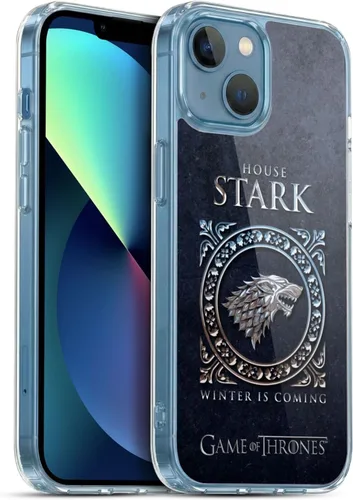 Vista 78 de Producto oficial de HBO Game of Thrones metálico Sigils Soft Gel Case para iPhone de Apple 7 Plus/8 PLUS, Lannister