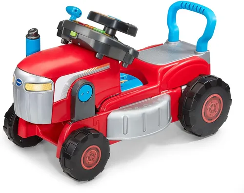 Vista 13 de VTech Tractor y Cortacésped de Juguete con Asiento para Andar