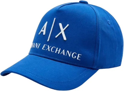 Vista 29 de A X ARMANI EXCHANGE - Gorra con logotipo para hombre