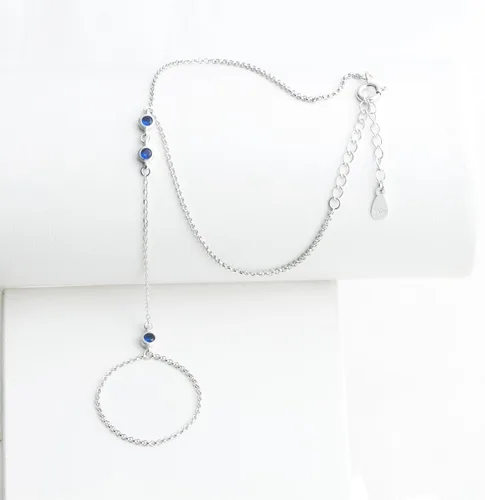 Vista 23 de Pulsera de plata de ley 925 para mujer, pulsera de mano para mujer, pulseras esclavas de 7 a 9 pulgadas ajustable