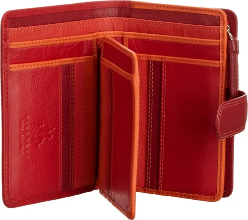 Vista 3 de Visconti RB51 - Cartera de piel suave para mujer, multicolor