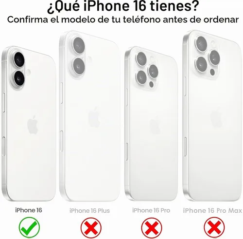 Vista 2 de Funda cruzada con cordón para iPhone 16, manos libres, para el cuello, para la muñeca, correa ajustable y removible, protección contra caídas