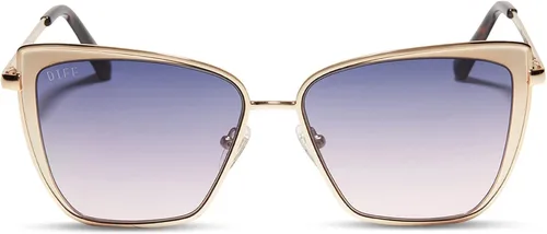 Vista 3 de DIFF Grace - Gafas de sol ligeras de gran tamaño para mujer, protección UV400