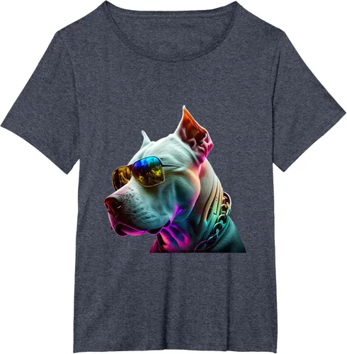 Vista 81 de Dogo Argentino Dogs Dogo Argentinos Camiseta, Negro
