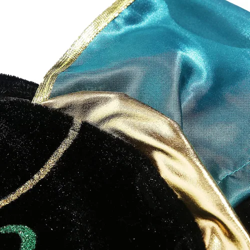 Vista 3 de Vestidos de princesa para niñas fiesta de nieve cosplay disfraz de Halloween de manga larga