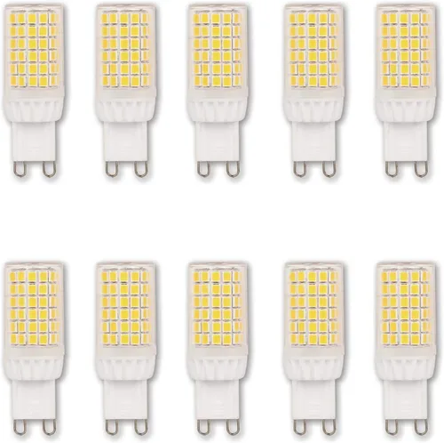Vista 5 de Westinghouse Lighting 5164100 G9 - Bombilla LED transparente regulable, color blanco cálido
