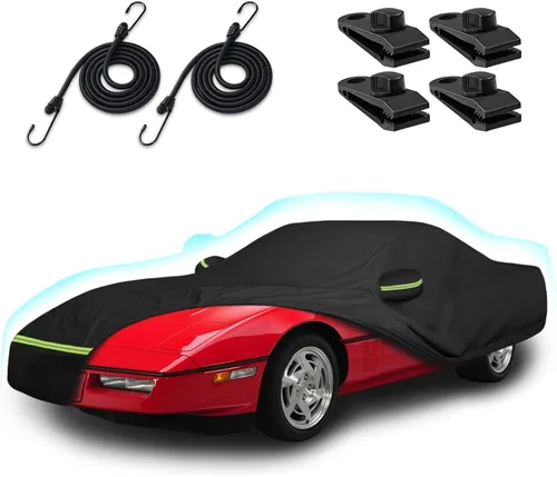 Vista 14 de Cubiertas de coche para Mini Cooper/Cooper S/Hardtop/Convertible 2 puertas 2002-2025, cubierta completa para auto Cooper impermeable 210T para todo