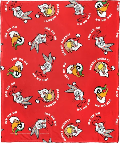 Vista 12 de Northwest Looney Tunes - Manta de seda táctil, 50 x 60 pulgadas, cuenco de cereales