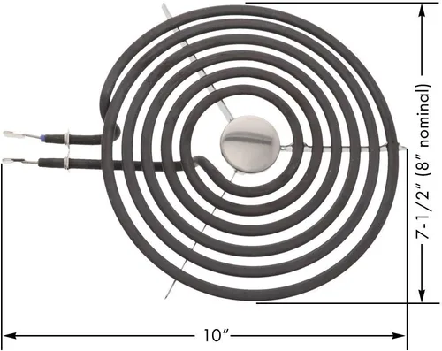 Vista 4 de Exact Replacements ERS30M2 Ge elementos de superficie de gama 8 pulgadas