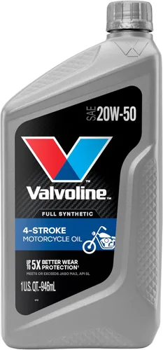 Vista 19 de Valvoline Aceite de motor de motocicleta de 4 tiempos 10W-40, 1 cuarto de galón