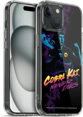 Vista 59 de Head Case Designs Funda de gel suave con licencia oficial de Cobra Kai Eagle Fang Logo Key Art compatible con Apple iPhone 7 Plus/iPhone 8 Plus