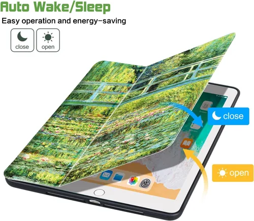 Vista 7 de Funda para iPad de 9ª/7ª/8ª generación de 10.2 pulgadas, compatible con iPad Pro de 10.5 pulgadas, funda para iPad Air de 3ª generación de 10.5