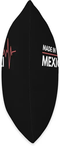 Vista 2 de Made In Mexicali Mexico Co. Inc. Made in Mexicali Mexico - Almohada para lugar de nacimiento, 16 x 16 pulgadas, multicolor
