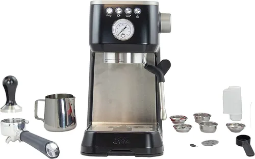 Vista 3 de SOLIS Barista Perfetta - Máquina de café expreso, color negro