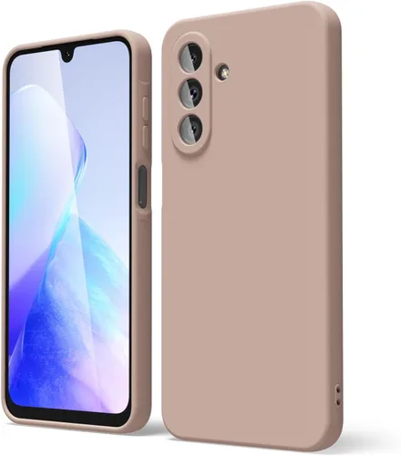 Vista 288 de oakxco Funda para teléfono Samsung Galaxy A12 con agarre de silicona líquida, linda delgada fina suave cubierta de gel de goma TPU lisa para mujeres
