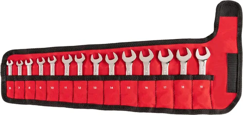 Vista 15 de TEKTON Juego de llaves combinadas Stubby con soporte, 11 piezas (1/4-3/4 pulgadas) WCB92401