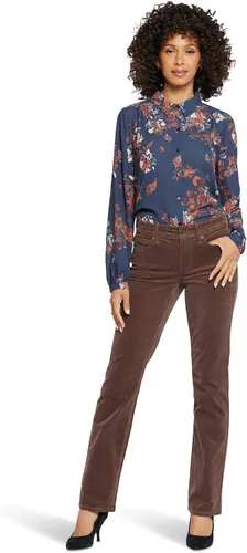 Vista 56 de NYDJ - Pantalones de mezclilla rectos Marilyn para mujer Biscayne