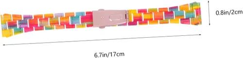 Vista 6 de 2 unids resina correa relojes relojes Inteligentes para hombres liberación rápida reloj correa hombre componente