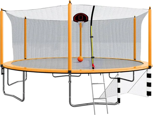 Vista 20 de SkyBound Trampolín grande de 10 pies, 12 pies, 14 pies, 15 pies, 16 pies, para exteriores, patio trasero, trampolines aprobados por ASTM para niños