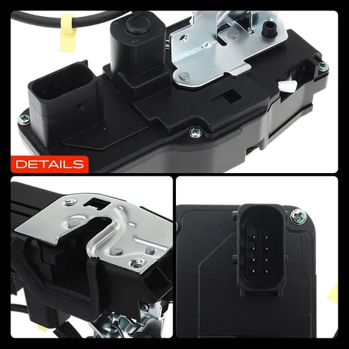 Vista 9 de A-Premium Actuador de bloqueo de puerta lateral del pasajero delantero derecho compatible con Cadillac CTS 2008-2014, para modelo con código Rpo