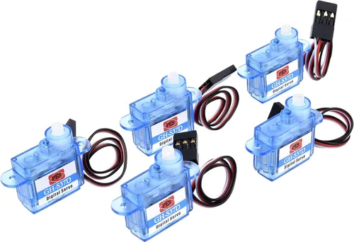 Vista 2 de YoungRC GH-S37D Micro 0.1 oz Mini Digital Servo, 5pcs