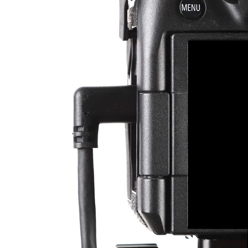 Vista 2 de Cable USB 3.0 A a USB C en ángulo recto, cable de transferencia de datos de carga tipo C de 10 pies y 90 grados para Sony Alpha 1 A7R IV A7III