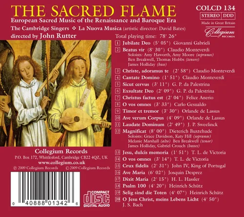 Vista 2 de Sacred Flame European Sacred Music of Renaissance