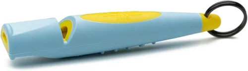 Vista 9 de Acme Alpha 211.5 - Silbato profesional para entrenamiento de perros con empuñadura ergonómica mejorada. Plástico libre de BPA. 110 dBA. Largo Azul