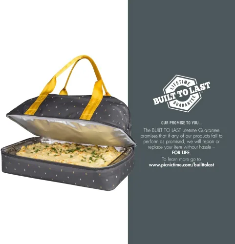 Vista 8 de PICNIC TIME NCAA unisex-adult NCAA Potluck Casserole Tote