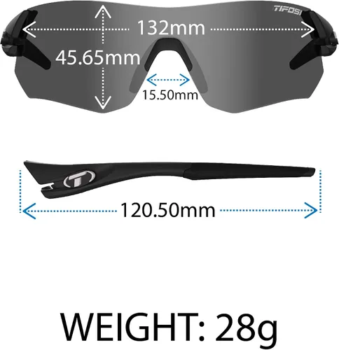 Vista 5 de Tifosi Gafas de sol deportivas Tsali - Ideal para ciclismo, senderismo, correr