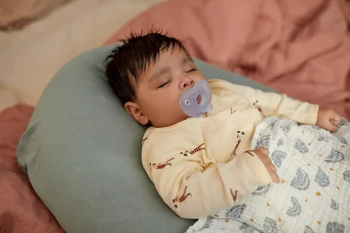 Vista 9 de Philips Avent Soothie SCF099/11 - Chupete de corazón, 3 a 18 meses, azul/azul claro, paquete de 2