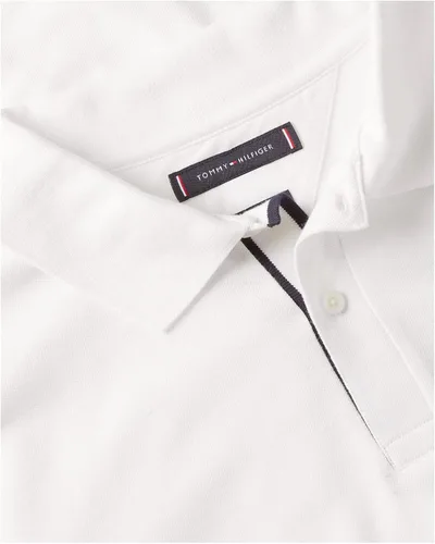 Vista 3 de Tommy Hilfiger Polo con solapa de bandera para hombre en ajuste regular