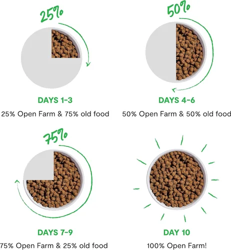 Vista 7 de Open Farm - Alimento seco para perros con cerdo y granos ancestrales, receta de cerdo criado de forma humanitaria con granos sanos, sin saborizantes