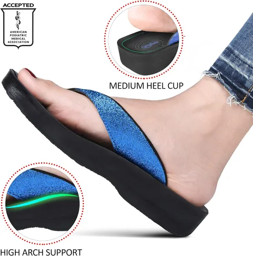 Vista 4 de AEROTHOTIC - Sandalias ortésicas de verano con cómodo soporte de arco para mujer