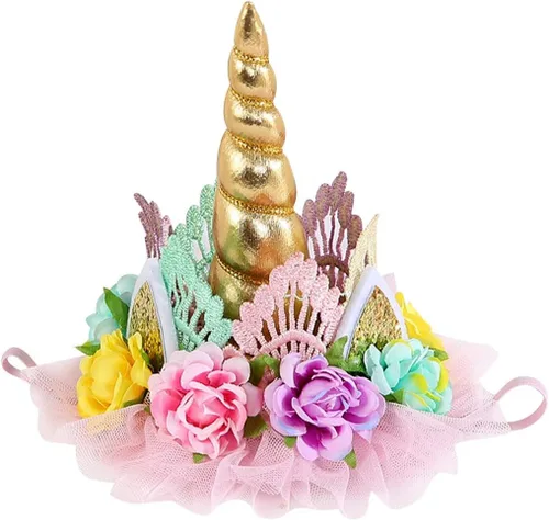 Vista 6 de Disfraz de unicornio arcoíris para bebé, disfraz de primer cumpleaños, disfraz de princesa con tutú hecho a mano con diadema