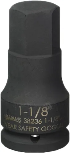 Vista 16 de Williams JHW38232 - Enchufe hexagonal de impacto de 3/4 pulgadas, 1 pulgada