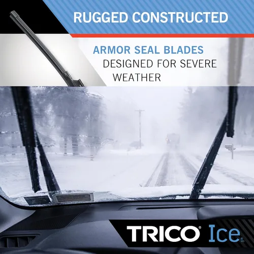 Vista 5 de TRICO ICE Limpiaparabrisas 13.0 pulgadas Compatible con modelos seleccionados de Honda, Hyundai, Toyota, Nissan, Ford, Chevrolet, Jeep, Kia, Buick