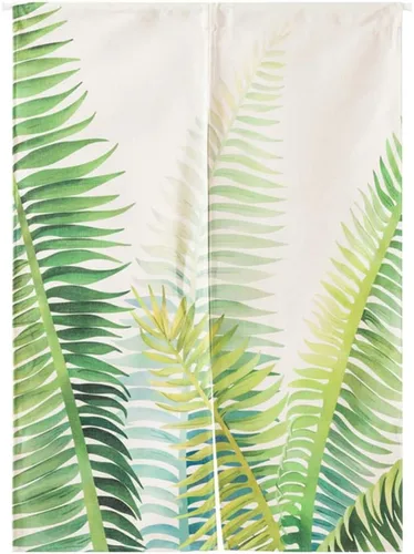 Vista 15 de Tapiz japonés Noren para puerta, moderno pájaro, hecho a mano, cortina de puerta, divisor de habitación para decoración del hogar, 33 x 35 pulgadas
