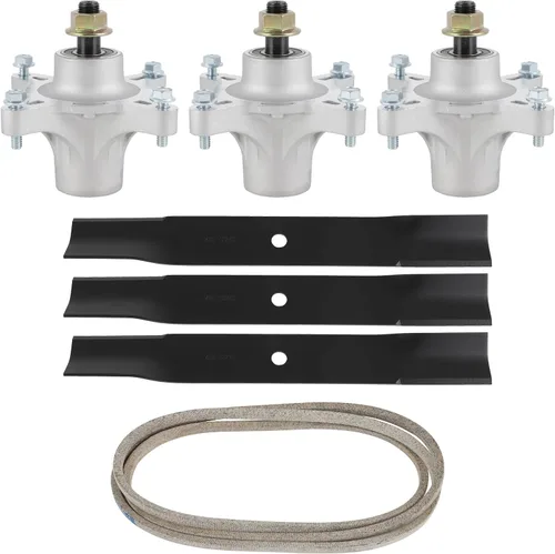Vista 17 de SCITOO Kit de reconstrucción de cubierta, 42 piezas de cubierta de cortacésped compatible con Poulan Pro PP19A42 PB185A42 PB195H42LT PB20H42YT, 1