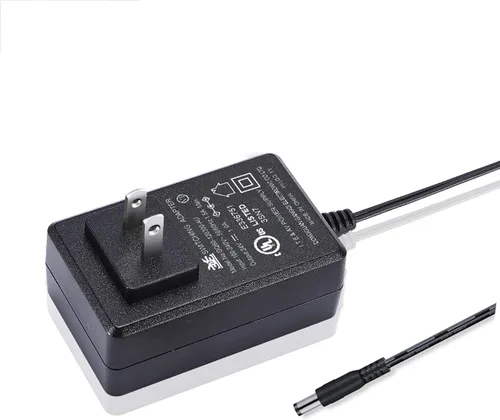 Vista 6 de Cargador de pistola de masaje, 110 V Salida del cargador: DC 24V 1A Cargador Pistola de masaje Cable de alimentación Muscle Blaster (cargador)