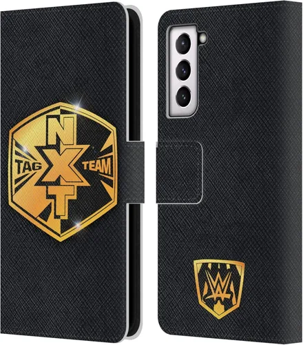 Vista 162 de Head Case Designs Officially Licensed WWE Cruiserweight Champion Title Belts Leather Wallet Case Compatible with Samsung Galaxy A07 4G Campeón