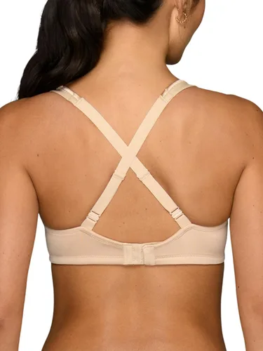 Vista 4 de Vanity Fair Womens Bra with 2-Way Convertible Straps, Body Caress Full Coverage, Lightly Lined Cups Up to Dd