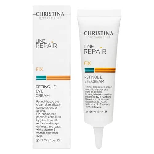 Vista 3 de CHRISTINA- Reparación de líneas - Crema de ojos Fix Retinol E para piel seca normal