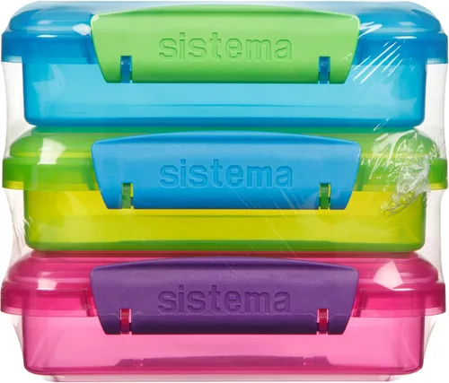 Vista 9 de Sistema To Go Collection - Caja para sándwiches, recipiente para comida, recipientes para alimentos, Variados