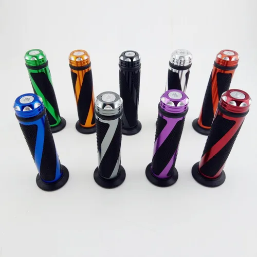 Vista 7 de Agarraderas universales de gel de goma para manillar de 7/8 "barra de extremo de barra de barras de bicicletas deportivas