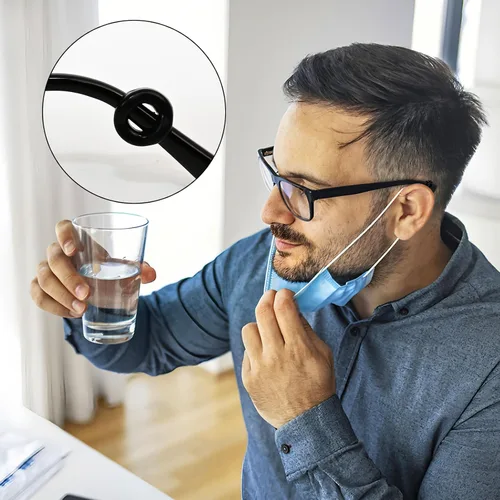 Vista 5 de 32Pcs Silicone Eyeglasses Retainers Set Anti-slip Eyeglasses Ear Hooks for Kids Adults Sunglasses Glasses Reading Glasses