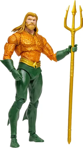 Vista 2 de McFarlane Toys DC Multiverse Aquaman (Endless Winter) Figura de acción de 7 pulgadas con accesorios